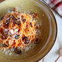 【簡単！】オリーブのナポリタン風パスタ