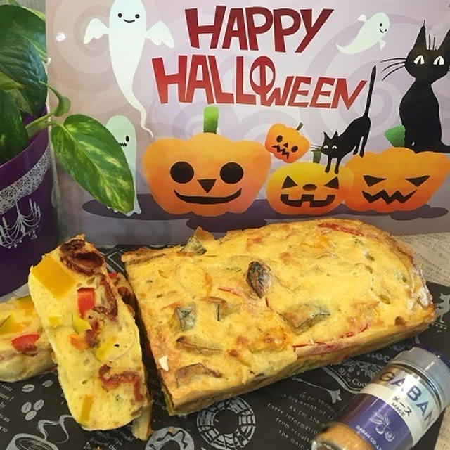 かぼちゃとスパイス利かせて気分はハロウィン使用のケークサレ!!