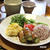 蛇腹きゅうりの肉巻き・プレート。今日のイチオシ！掲載。