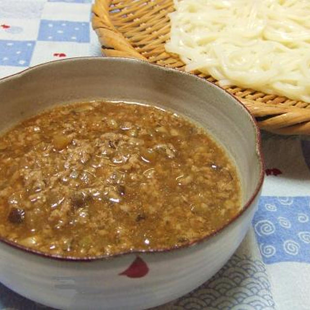 ノンオイル♪冷や熱「肉味噌つけうどん」＊オマケ付き＊