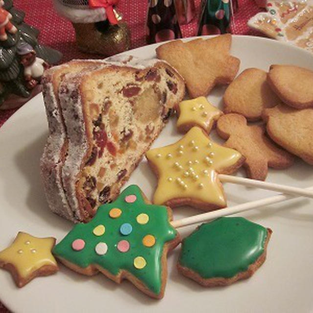 大豆粉クリスマスロリポップクッキー By ハッピーさん レシピブログ 料理ブログのレシピ満載