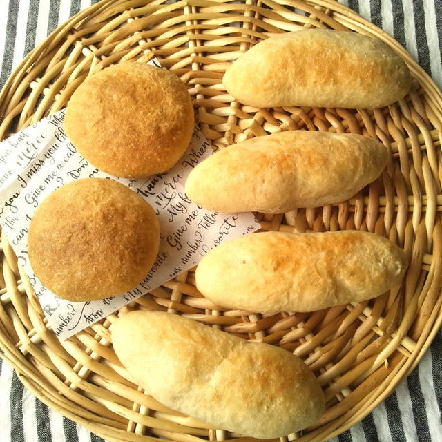 サンドイッチ、バーガー用のパン　全粒粉使用