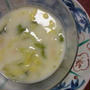 白菜のチャイニーズクリームスープ