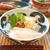 ✳️冷やしうどん✳️蒸し鶏の梅肉うどん
