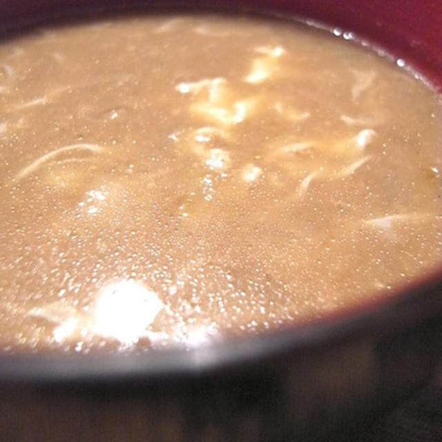 乾燥茸たっぷりスープ