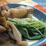 ミントのオトコ飯 「鶏肉と水菜の母さん煮作ってみた」