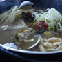 鯛とアサリの味噌煮込みうどん