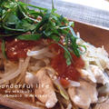安レシピ★鶏胸肉ともやしの梅肉ソースあえ by mikikupiさん