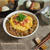 ふわとろトマト卵・納豆入りネギ味噌そぼろ丼