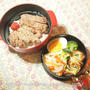 天平の甍　☆　お弁当は　ステーキ丼