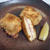 豆腐のフライ、茄子とかぶの香味和え、きんぴらごぼう（Deep Fried Tofu, Instant Pickles of Eggplant and Turnip with Seasonings, and Stir-Fried Burdock）