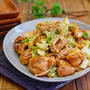 やみつき！＊鶏肉とキャベツとえのきのオイマヨ炒め＊キャベツはレンジで簡単下...