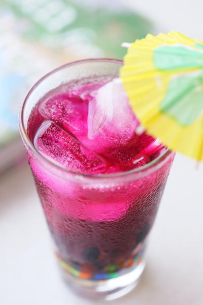 赤紫蘇ジュースで夏バテ予防☆微糖