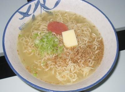 簡単★たらこバター　ラーメン♪