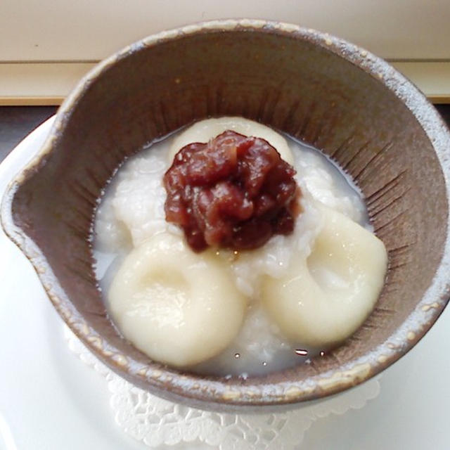 麹の濃縮甘酒の白玉あずきはいかが By 小西尚子さん レシピブログ 料理ブログのレシピ満載