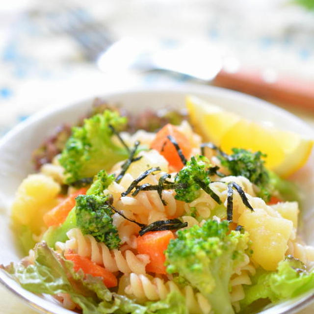 子供達に大好評♡簡単に♪和風サラスパたらこ風味✿