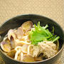 あさりの旨み たっぷり♪ あったか うどん ☆