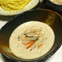 即席！きんぴらごぼう風プチプチごまたっぷり♪旨味★香り濃厚ごまソースつけスパゲティ　- Rich sesame sauce spaghetti　-Recipe No.1376-