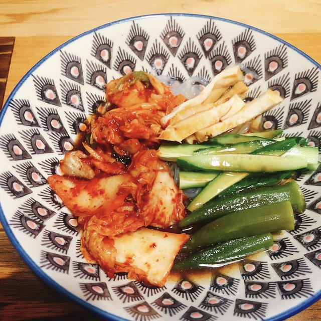 ダイエットに！しらたきde時短簡単ビビン麺！