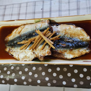 小魚の煮付け