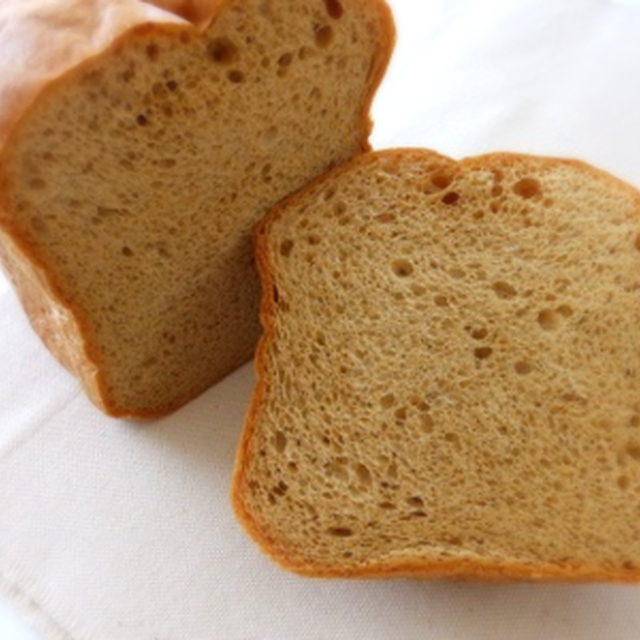 ココナッツオイルで小麦ふすまパン