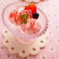 サクレレモンで苺のフローズンヨーグルト by あきmamaさん