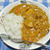 炭火で作る『豚肉たっぷりカレー』