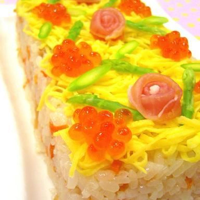 クリスマスケーキ寿司 By みぃさん レシピブログ 料理ブログのレシピ満載