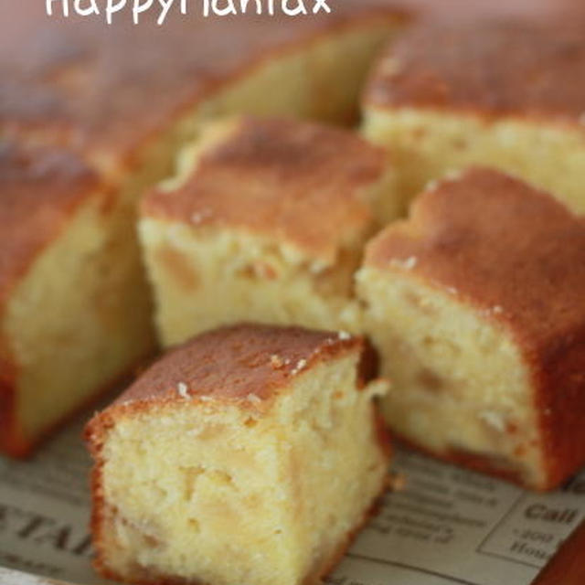 りんごジャムのパウンドケーキ By Happymaniaxさん レシピブログ 料理ブログのレシピ満載