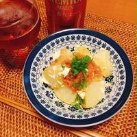 ビールに合う！キリで作る簡単チーズたらこポテト