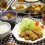 ミラノ風カツレツと根菜スープの晩ご飯♪