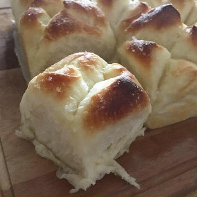 🔖🍞塩バターやわらかちぎりパン(生地HB使用)