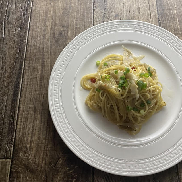 ごぼうのエスニックパスタ