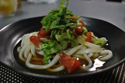 サラダうどん