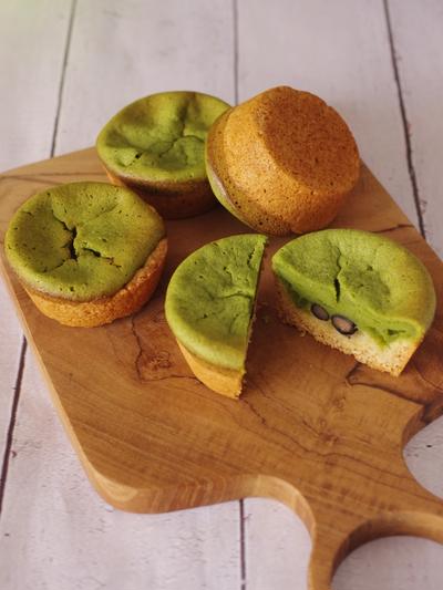 ホットケーキミックスでサクふわ簡単！抹茶と黒豆の「和チーズタルト」