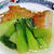 野菜天と青梗菜の煮物＜うま味じんわり＞