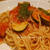 ズッキーニのトマトパスタ　フェンネル添え