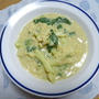 カリフラワーと菜の花の豆乳カレーシチュー