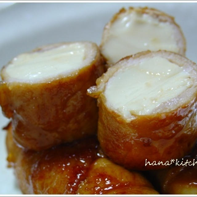 じっくり♪お豆腐の水切り。で、甘辛肉巻き豆腐。《レシピ》