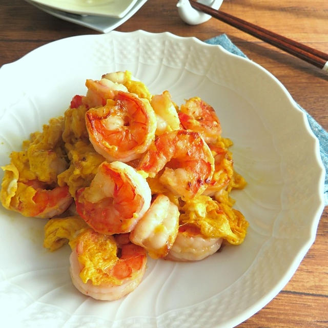 ごはんがススム お弁当にも えびと卵のバター醤油ソテー By Kaana57さん レシピブログ 料理ブログのレシピ満載