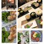 日本酒持参のゲストさんにはおもてなしは和食で・・鯵のつみれ揚げなど