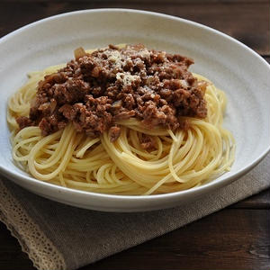 簡単！即席！ミートソーススパゲティ