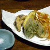 クミン風味の野菜天ぷら