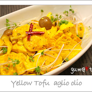Yellow Tofu aglio olio