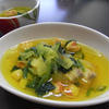 魚介と冬野菜のサフランスープ
