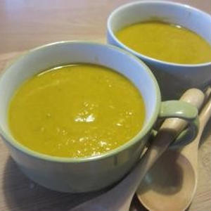 かぼちゃとコーンのスープ