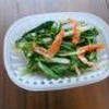 タイ風味の小松菜と桜えびの和え物