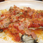 牡蠣のオーブン焼き-トマト&ベーコン
