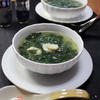 モロヘイヤの中華風スープ・夏バテに体に薬膳スープ