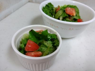簡単グリーンサラダ